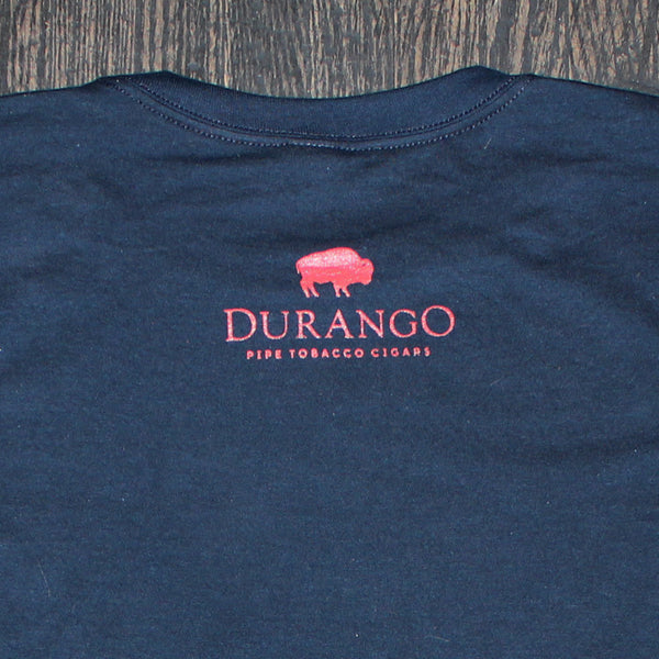 Durango Buffalo Tee (Navy/Red)
